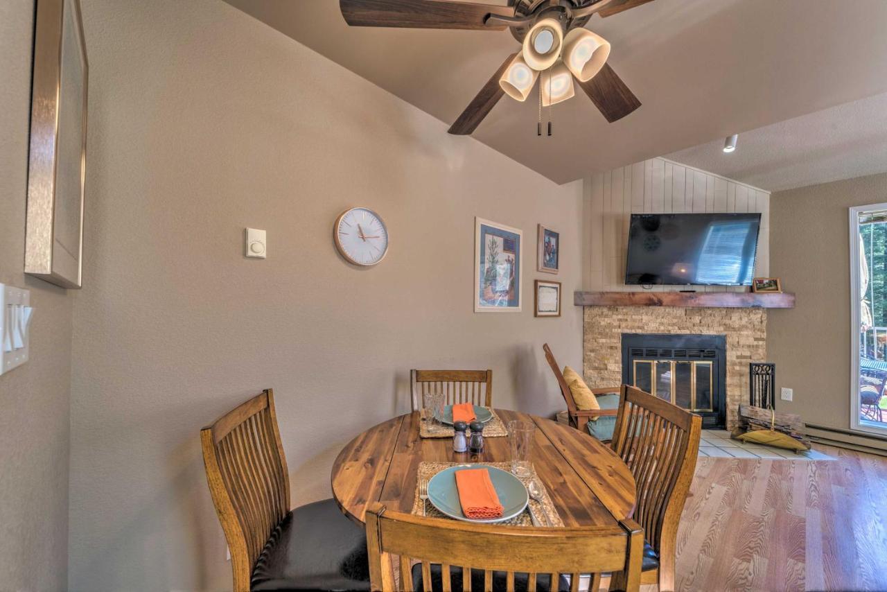 Cloudcroft Townhome With Deck - 1 Mi To Burro Ave! Luaran gambar
